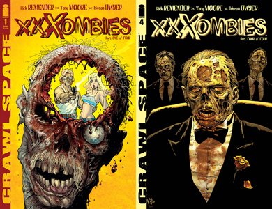 Crawl Space - XXXombies #1-4 (2007-2008)